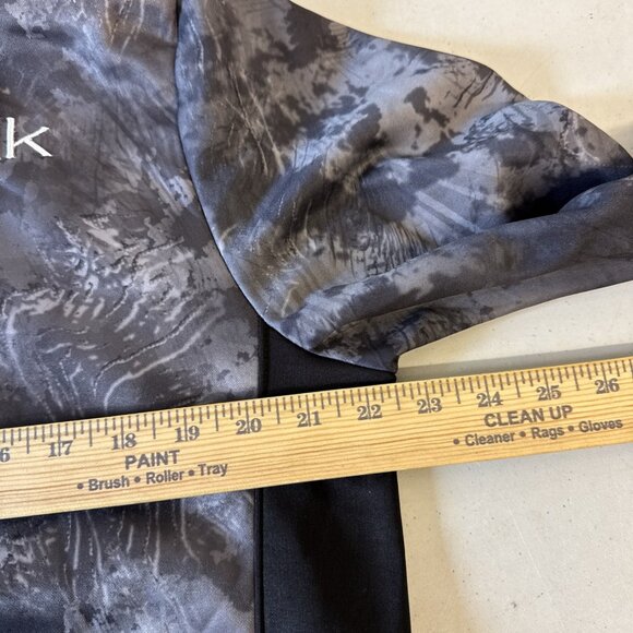 Mens HUK Performance Kryptek Cano 1/4 Zip Pullover Long Sleeve M With Pockets - Picture 9 of 11